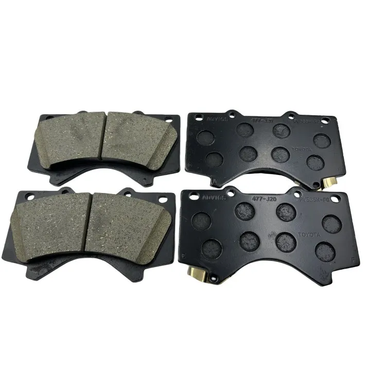 Avtomatik tormoz tizimlari TOYOTA uchun avtomobil zaxirasi seramika diskli tormoz prokladkalari 04465-35290